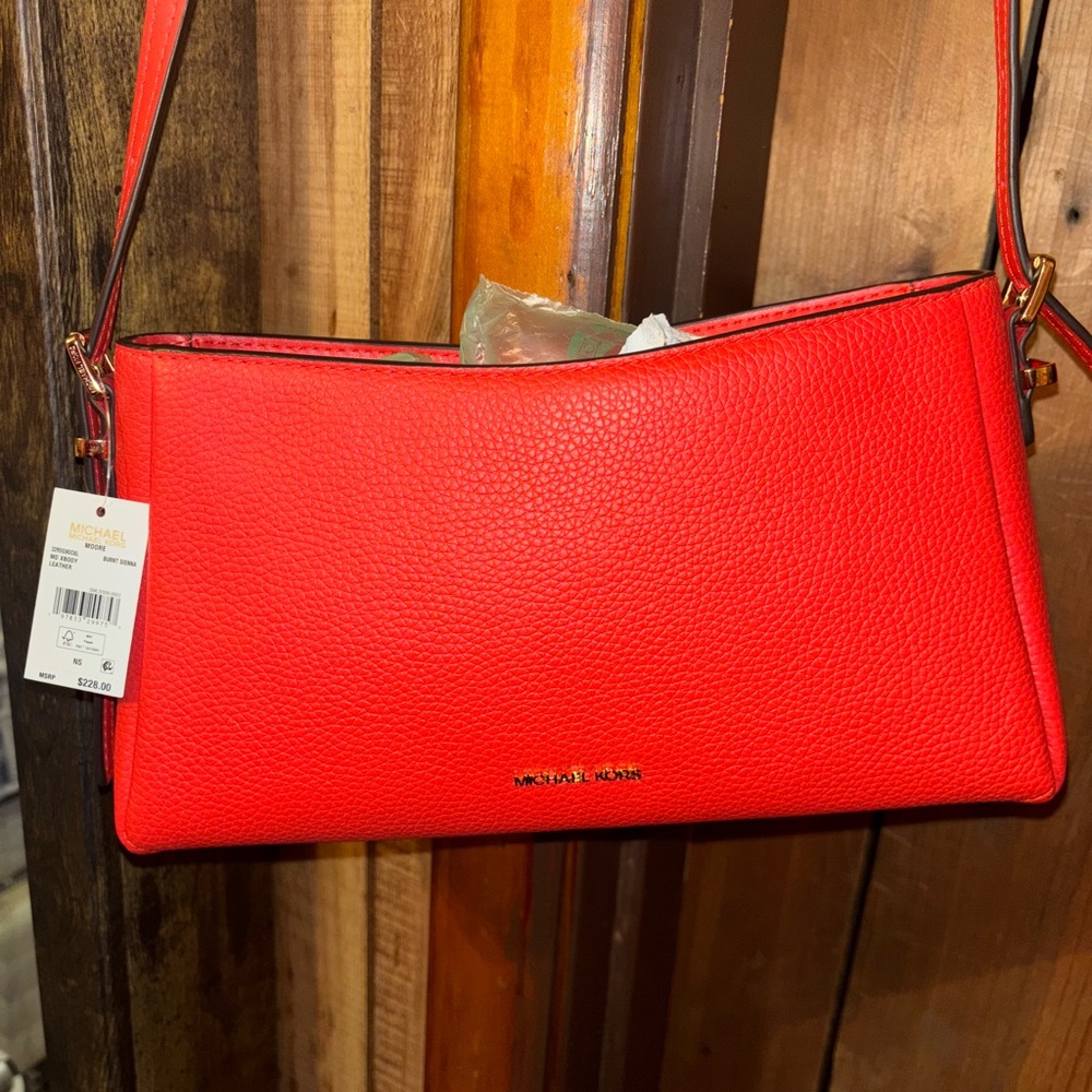 Michael Kors Vibrant Red Shoulder Bag